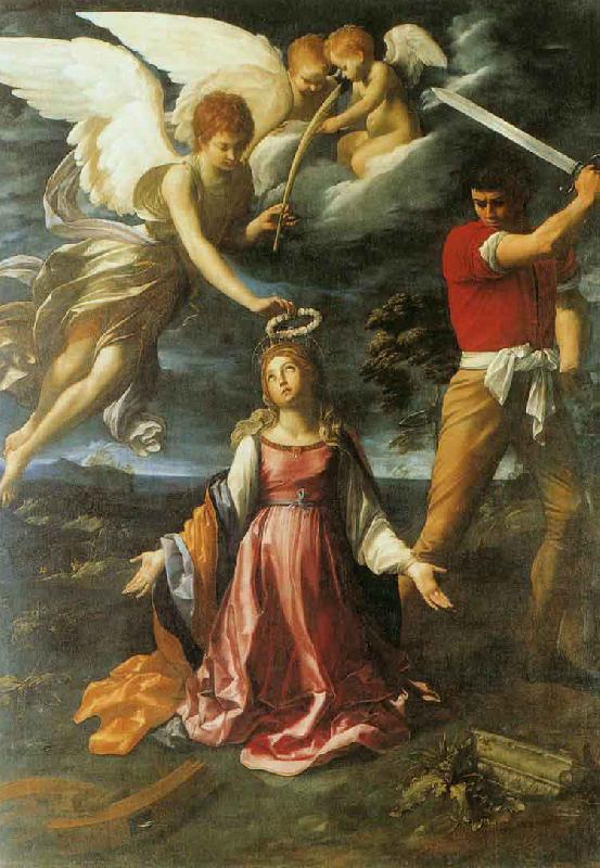 Guido Reni The Martyrdom of St Catherine of Alexandria oil painting image